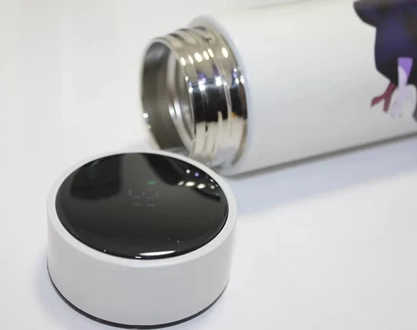 Anime Baskılı Digital Göstergeli Termos 500 Ml Alk381 - Resim 2