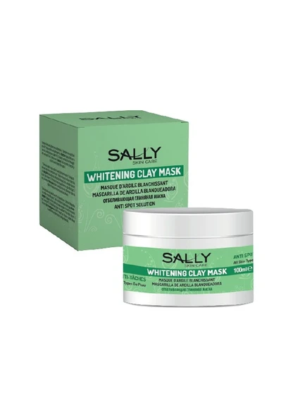 SALLY BEYAZLATICI KİL MASKE 100 ML - Resim 2
