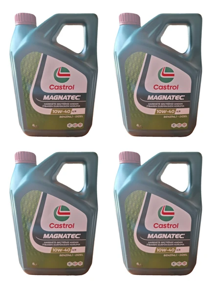 Castrol Magnatec 10w40 A/b 4 LÜ 4 Litre Ü.t.2024
