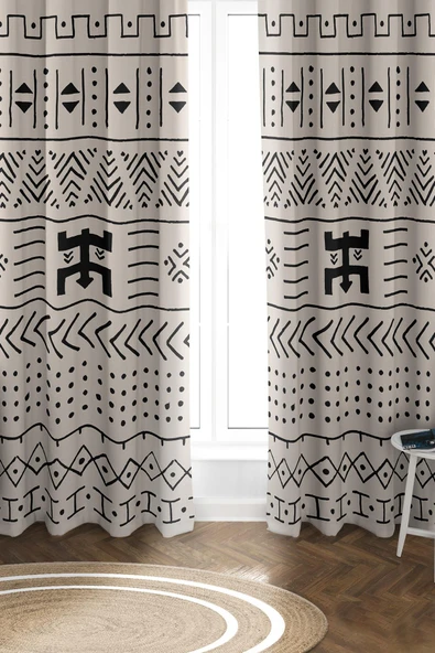 Parlak Saten Mikro Kumaş Çift Kanat Fon Perde Takımı PRD0010 RENKLİ 140 X 270 ürün görseli