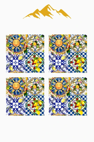 Dijital Baskılı Yumuşak Dokulu 4’lü Kırlent Kılıfı Takımı (43x43 cm) KRL0057 RENKLİ 43 X 43 - Resim 3