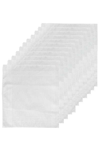 12li Paket Klasik Cep Hediyelik Bayram Mendili %100 Pamuklu 30x30 Cm - Resim 2