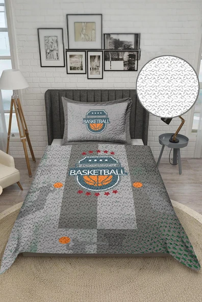 Parlak Kadife Kumaş Tek Kişilik Çocuk Yatak Örtüsü Seti (2 Parça) TKY0015 RENKLİ 180 X 240 - Resim 2