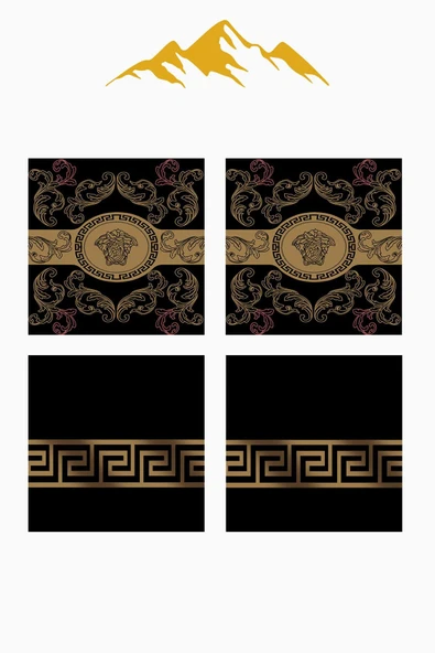 Dijital Baskılı Yumuşak Dokulu 4’lü Kırlent Kılıfı Takımı (43x43 cm) KRL0004 RENKLİ 43 X 43 - Resim 3