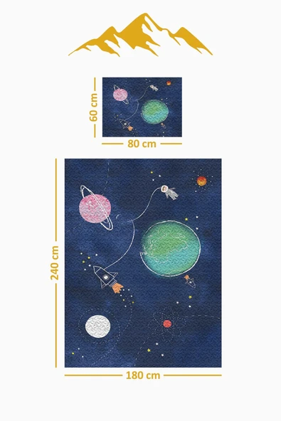 Parlak Kadife Kumaş Tek Kişilik Çocuk Yatak Örtüsü Seti (2 Parça) TKY0010 RENKLİ 180 X 240 - Resim 3