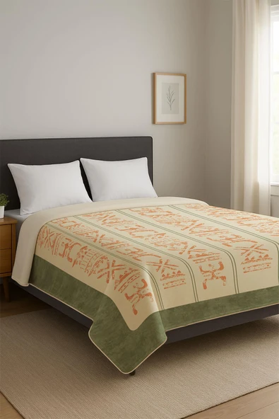 Soft Touch Çift Kişilik Yumuşak Dokulu Modern Konfor Serisi Battaniye YBT0007 RENKLİ 195 X 220 ürün görseli