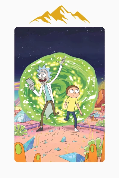 Parlak Kadife Kumaş Dijital Baskı Dot Kaymaz Tabanlı Çocuk ve Genç Odası Halısı H0465 RENKLİ 100 X 300 - Resim 3