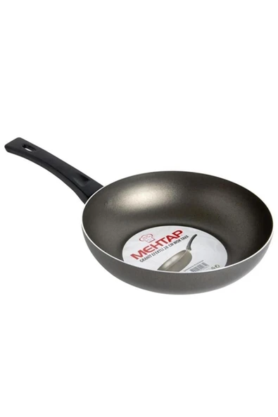 Mehtap Granit 28Cm Wok Tava Gri ürün görseli 1