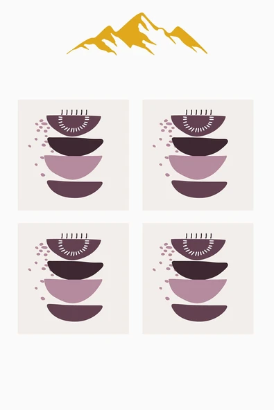 Dijital Baskılı Yumuşak Dokulu 4’lü Kırlent Kılıfı Takımı (43x43 cm) KRL0077 RENKLİ 43 X 43 - Resim 3