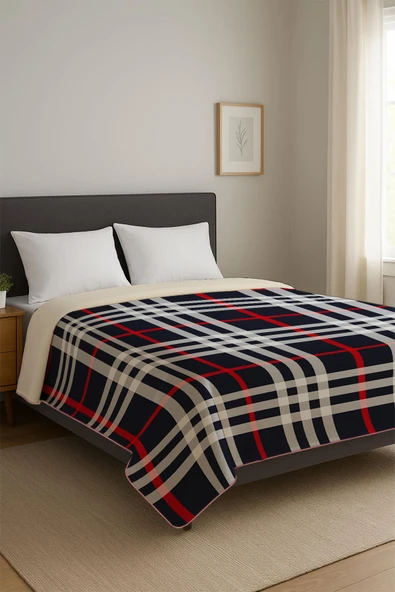 Soft Touch Çift Kişilik Yumuşak Dokulu Modern Konfor Serisi Battaniye YBT0003 RENKLİ 195 X 220 ürün görseli