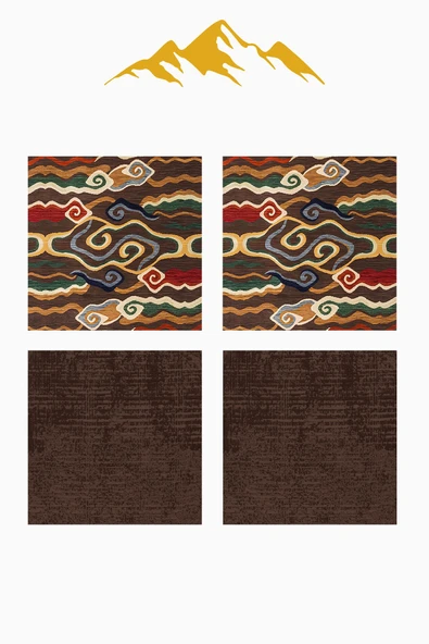 Dijital Baskılı Yumuşak Dokulu 4’lü Kırlent Kılıfı Takımı (43x43 cm) KRL0085 RENKLİ 43 X 43 - Resim 3