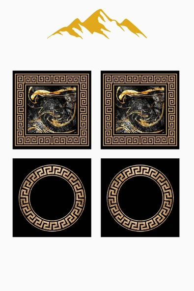 Dijital Baskılı Yumuşak Dokulu 4’lü Kırlent Kılıfı Takımı (43x43 cm) KRL0011 RENKLİ 43 X 43 - Resim 3