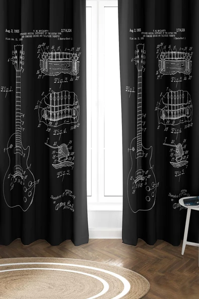 Parlak Saten Mikro Kumaş Çift Kanat Fon Perde Takımı PRD0020 RENKLİ 140 X 270 ürün görseli