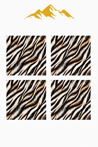 Dijital Baskılı Yumuşak Dokulu 4’lü Kırlent Kılıfı Takımı (43x43 cm) KRL0037 RENKLİ 43 X 43 - Resim 3