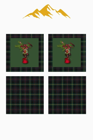 Dijital Baskılı Yumuşak Dokulu 4’lü Kırlent Kılıfı Takımı (43x43 cm) KRL0042 RENKLİ 43 X 43 - Resim 3