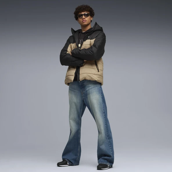 Puma 68521155 Ess Hooded Padded Erkek Spor Mont - 4