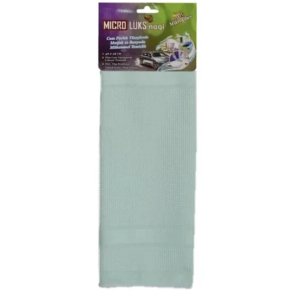 Mikrolüks Nagi Süper Cam Bezi 40x50 cm-1 Adet - Resim 2