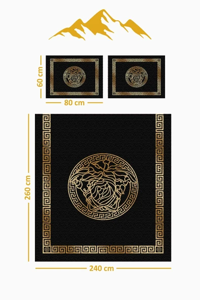 Parlak Kadife Kumaş Kapitoneli Çift Kişilik Yatak Örtüsü Seti (3 Parça) CKY0001 RENKLİ 240 X 260 - Resim 3