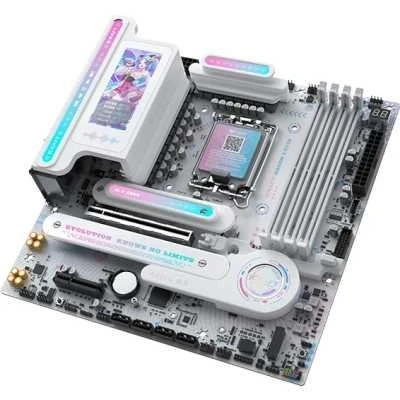 <![CDATA[MAXSUN İCraft B860M CROSS PRO WIFI DDR5 HDMI-DP TYPEC PCIE 5.0 1851P MATX BEYAZ]]> - 2