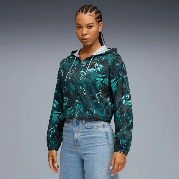 Puma 52749375 W Green Terrains Kadın Spor Ceket - 3