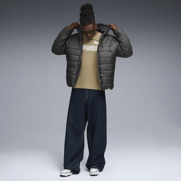 Puma 68521144 Ess Hooded Padded Erkek Spor Mont - 4