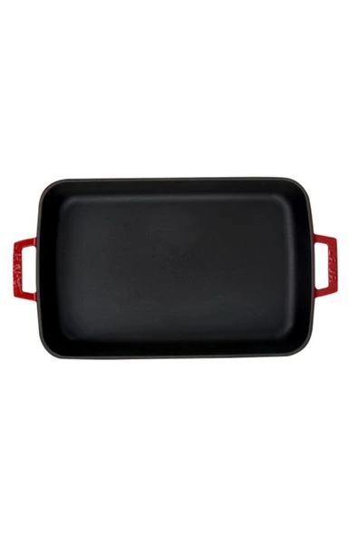 Lava LV P TP 2640 K0 R Tepsi Dikdörtgen 26x40 Kırmızı - Resim 3