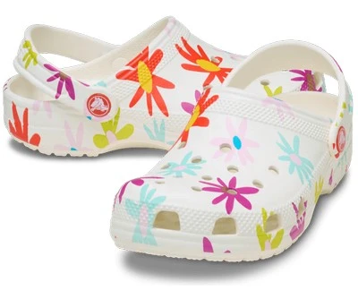 Crocs 211580-0WV Classic Crafted Daisy Clog K Çocuk Sandalet - Resim 2