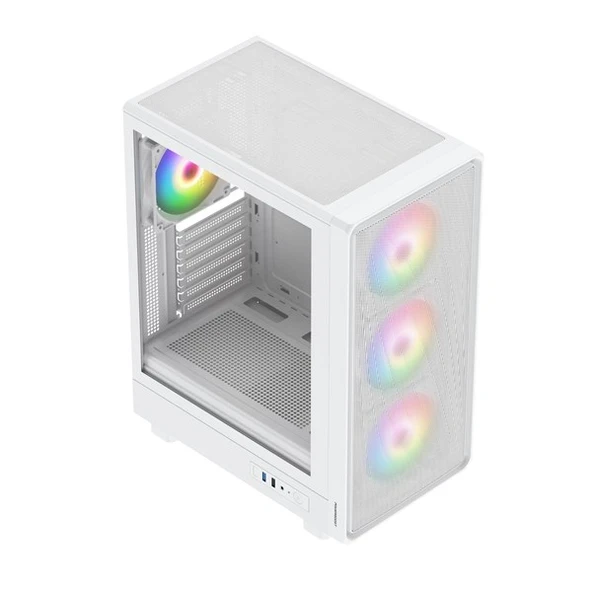 <![CDATA[POWERBOOST 650W 80+ BRONZE GAMING MID-TOWER PC KASASI BEYAZ]]> - Resim 2