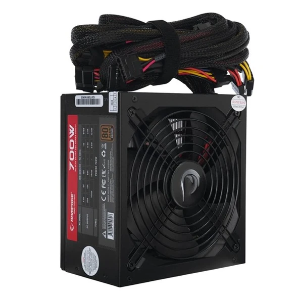 <![CDATA[RAMPAGE 700W 80+ BRONZE RMP-700-80P POWER SUPPLY]]> - Resim 3