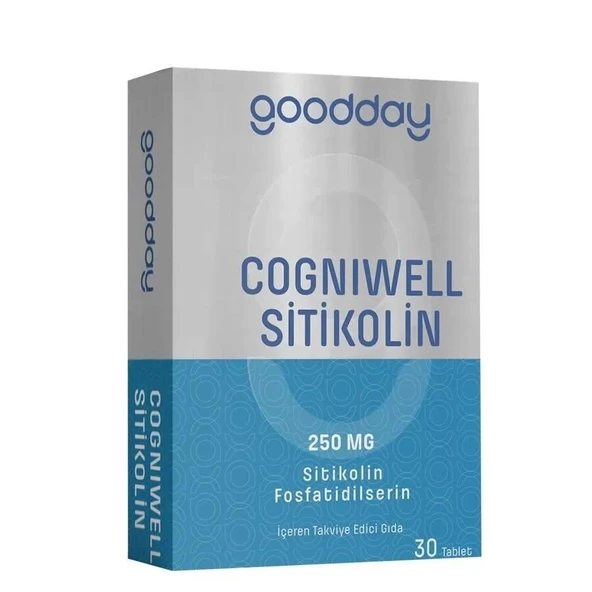 Goodday Cogniwell Sitikolin 30 Tablet ürün görseli 1