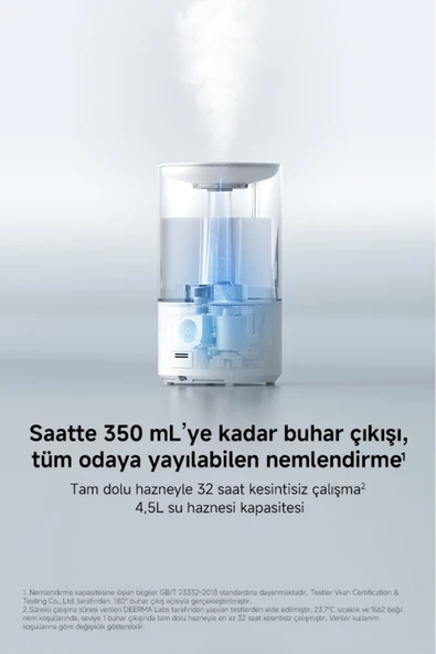 Xiaomi Smart Humidifier 2 Hava Nemlendirici (Xiaomi Türkiye Garantili) - Resim 3