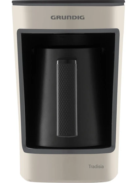 Grundig Türk Kahve Makinesi 5 Fincan Kapasitesi Krem - Resim 2