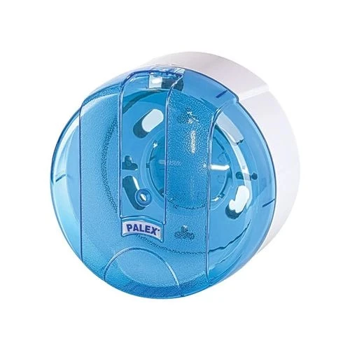 Mini Pratik Tuvalet Kağıdı Dispenseri Şeffaf Mavi -Palex 3442-1 - Resim 2