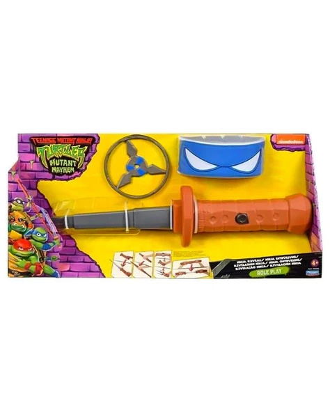 Teenage Mutant Ninja Turtles Leonardo Mavi Maske ve Aksesuar Seti TU806001 ürün görseli