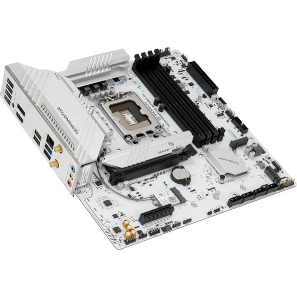 <![CDATA[MAXSUN TERMINATÖR B760M D4 ICE DDR4 HDMI-DP PCIE 4.0 1700P MATX BEYAZ]]> - 4