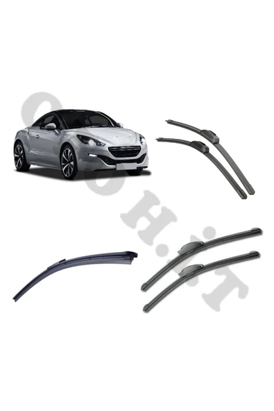 OTO H.İ.T. PEUGEOT RCZ SİLECEK TAKIMI 2010-2015 ÖN CAM SİLECEĞİ ürün görseli