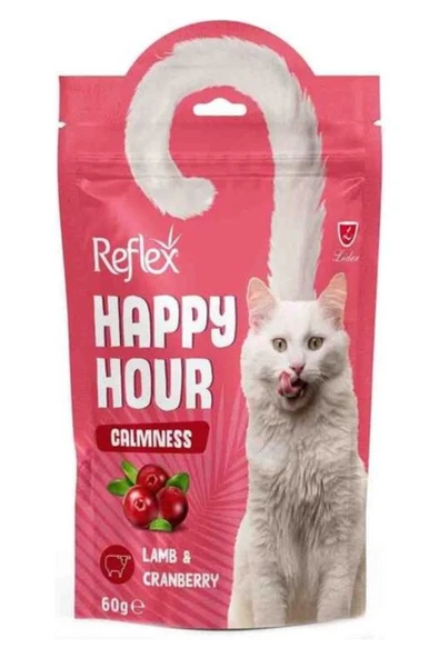 Reflex Happy Hour Sakinleşmeyi Destekleyici Kedi Ödül Maması 60 gr