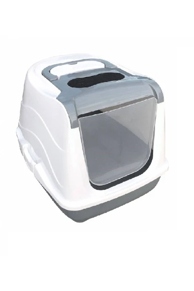 Ti-Sert Mio Kapalı Kedi Tuvalet Kabı