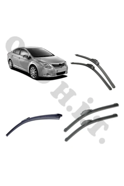 OTO H.İ.T. TOYOTA AVENSİS SİLECEK TAKIMI 2008-2012 ÖN CAM SİLECEĞİ ürün görseli