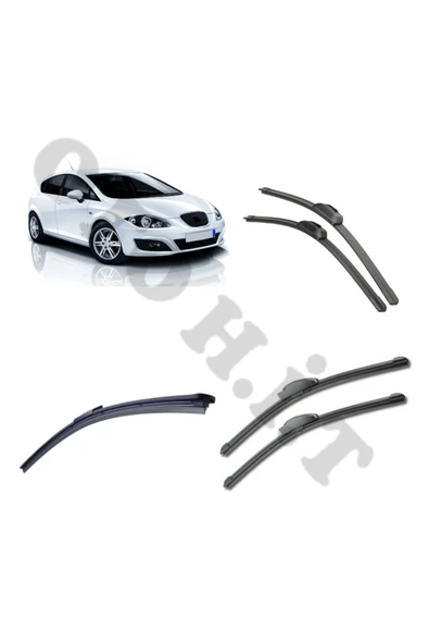 OTO H.İ.T. SEAT LEON SİLECEK TAKIMI 2009-2012 ÖN CAM SİLECEĞİ ürün görseli