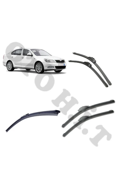 OTO H.İ.T. SKODA OCTAVİA SİLECEK TAKIMI 2006-2012 ÖN CAM SİLECEĞİ ürün görseli