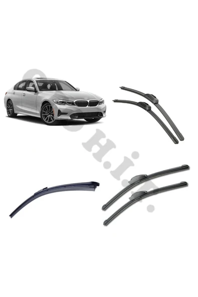 OTO H.İ.T. BMW 3 SERİSİ G20 SİLECEK TAKIMI 2020-2024 ÖN CAM SİLECEĞİ ürün görseli