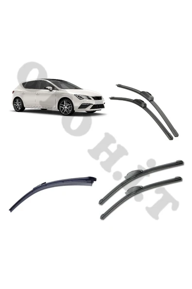 OTO H.İ.T. SEAT LEON SİLECEK TAKIMI 2013-2020 ÖN CAM SİLECEĞİ ürün görseli