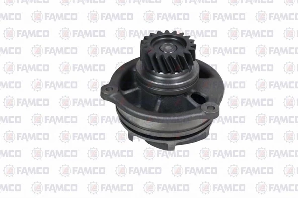 İveco Truck Devirdaım Su Pompası 19 Dis İveco / Turbostar - Turbotech - Eurostar - Eurotrakker - Famco 12.7030.00 - Resim 1