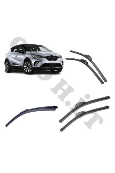 OTO H.İ.T. RENAULT CAPTUR SİLECEK TAKIMI 2021-2024 ÖN CAM SİLECEĞİ ürün görseli