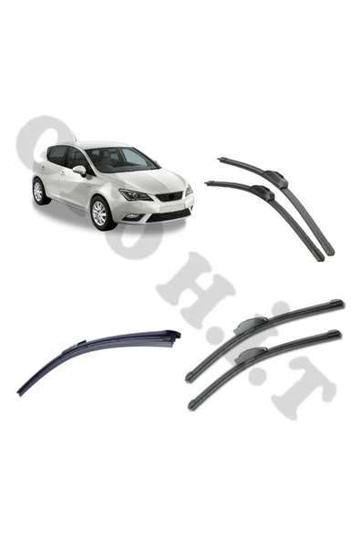OTO H.İ.T. SEAT İBİZA SİLECEK TAKIMI 2006-2009 ÖN CAM SİLECEĞİ ürün görseli