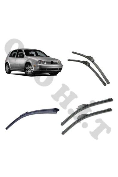 OTO H.İ.T. VOLKSWAGEN GOLF 4 SİLECEK TAKIMI ÖN CAM SİLECEĞİ ürün görseli