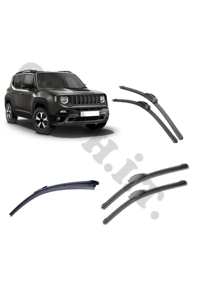 OTO H.İ.T. JEEP RENEGADE SİLECEK TAKIMI ÖN CAM SİLECEĞİ ürün görseli
