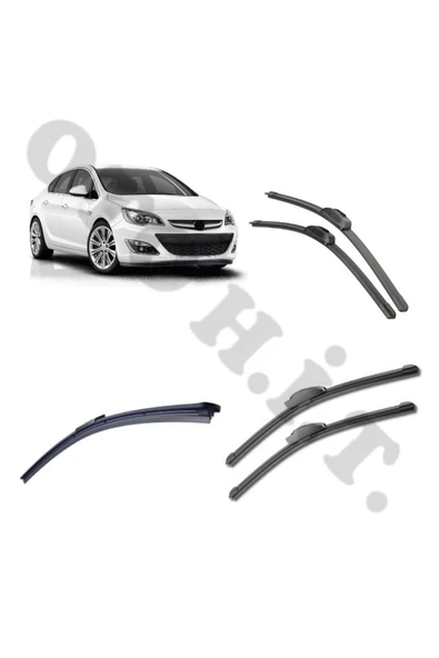 OTO H.İ.T. OPEL ASTRA J SİLECEK TAKIMI SEDAN 2009-2020 ÖN CAM SİLECEĞİ ürün görseli
