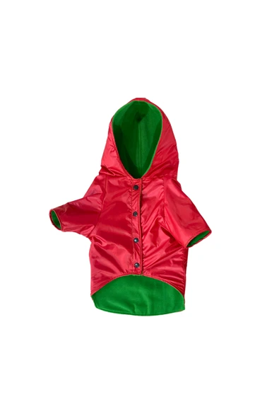 Patte Zone Watermelon Red - Kedi Köpek Yağmurluğu - 2
